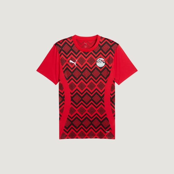 Égypte - Maillot d'avant-match 24/25 - Rouge, Noir